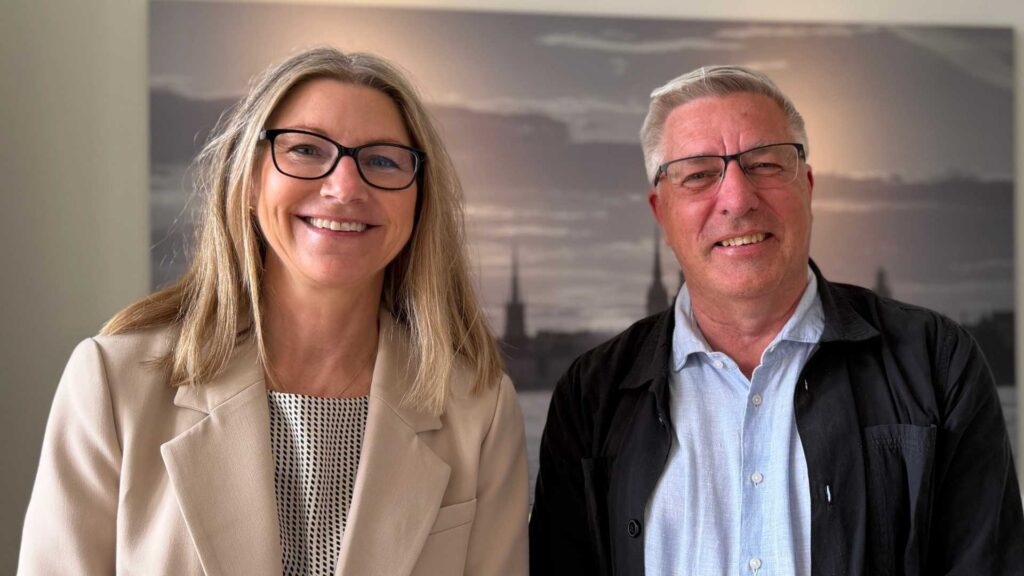 Susanne Lindgren och Anders Lundström, nyvalda styrelseledamöter i Änke- och Pupillkassan 2026.